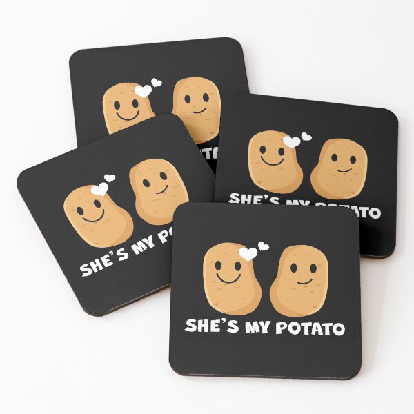 Item preview, She's My Potato - White designed and sold by SmileMiau.