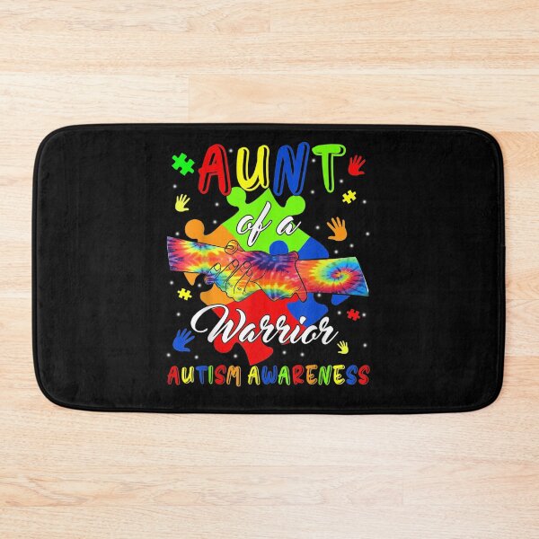 Item preview, Aunt Of A Warrior Autism Family Matching Autism Awareness  designed and sold by melisenda.