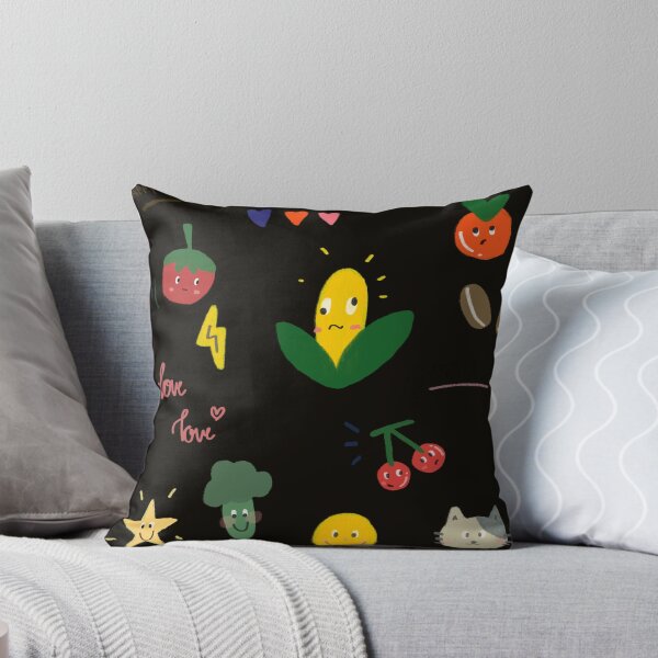 Item preview, Pattern draw fruits and vegetables designed and sold by framefemme.