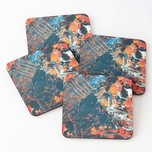 Item preview, Abstract acrylic energy painting designed and sold by Joie-et-Poesie.