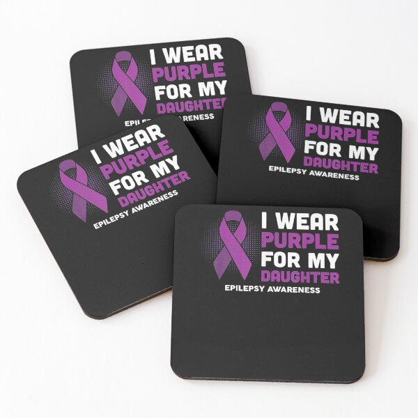 Item preview, I Wear Purple For My Daughter Epilepsy Awareness  designed and sold by melisenda.