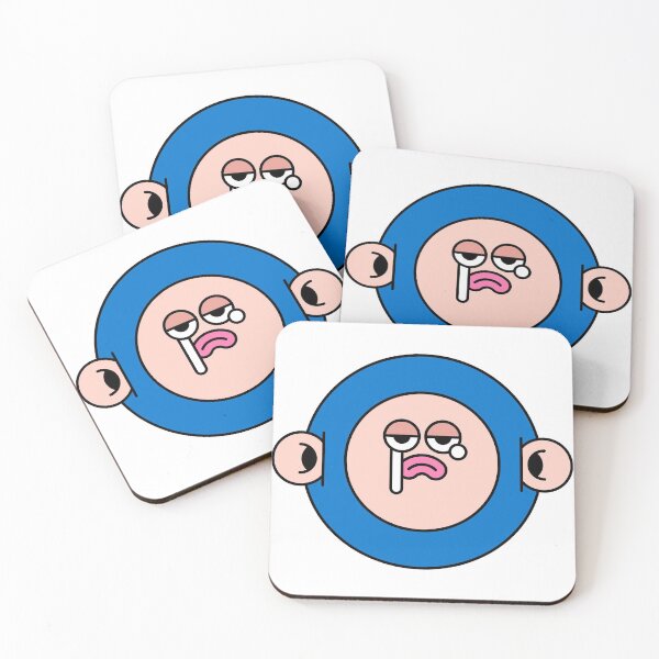 Item preview, Crying Sad Monkey Cute Monster Emoji designed and sold by PosterpartyCo.