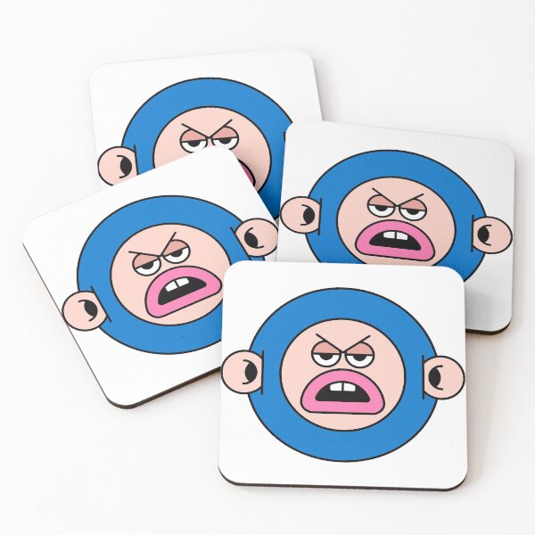 Item preview, Copy of Happy Monkey Monkey Purple Cute Monster Emoji designed and sold by PosterpartyCo.