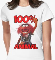 Muppets 100 Animal oder Geburtstagsgeschenk Women's Fitted T-Shirt