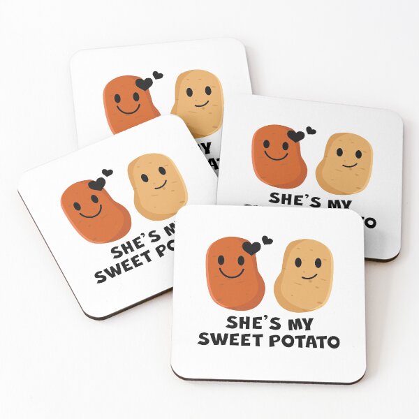 Item preview, She's My Sweet Potato - Black designed and sold by SmileMiau.