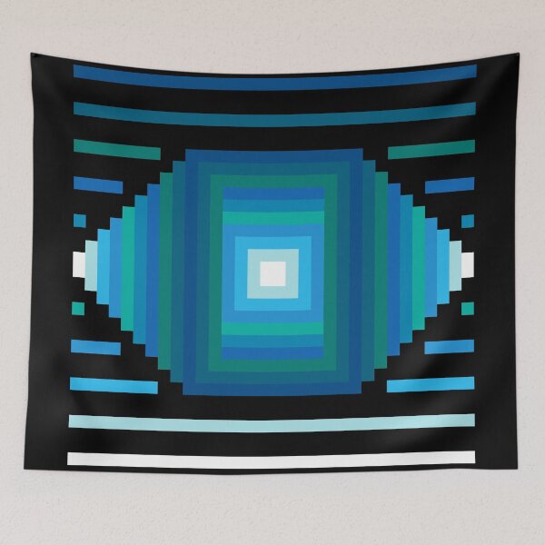 Item preview, The Moment - 0010 - Original Abstract Pixel Art designed and sold by pixonpu.