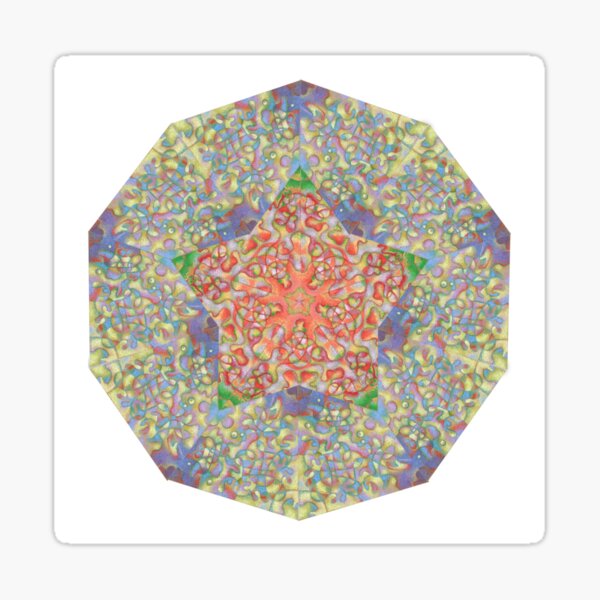 Tequila Salsa Mandala Sticker