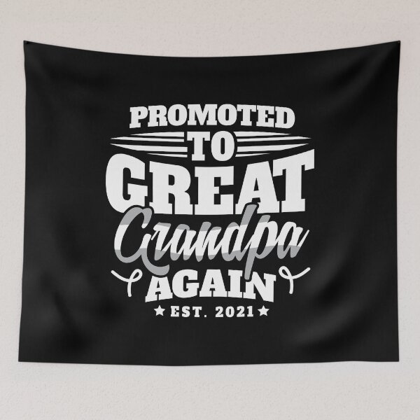 Item preview, Promoted To Great Grandpa Baby Reveal Gift designed and sold by 2blackcherries.