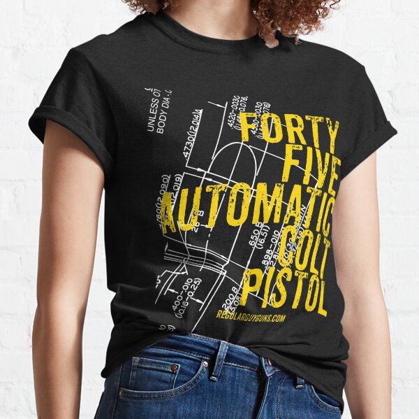 Forty Five Automatic Colt Pistol Classic T-Shirt