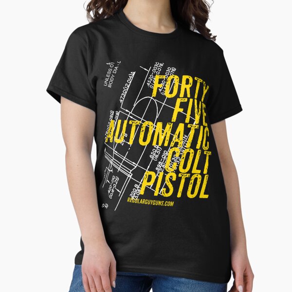 Forty Five Automatic Colt Pistol Classic T-Shirt