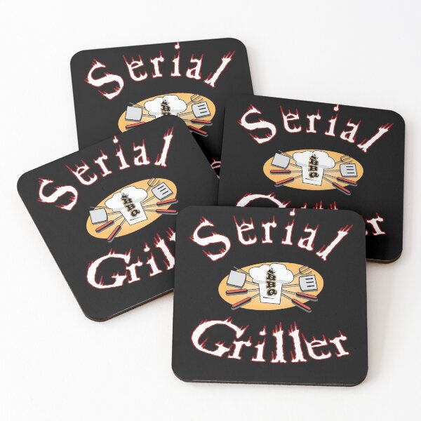 Item preview, Serial griller gift for the grill master, barbecue party designed and sold by Sellery-GbR.
