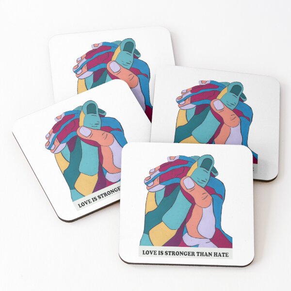 Item preview, Love is Stronger Than Hate Design designed and sold by HappyDays-.