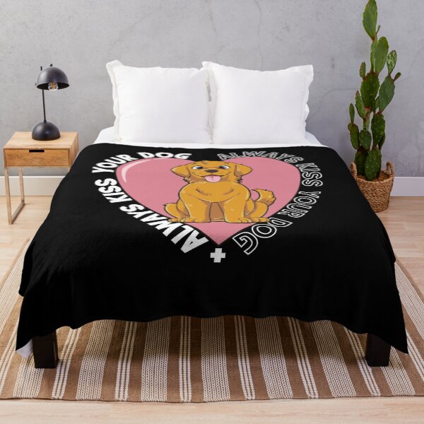 Item preview, Golden Retriever Dog | Always kiss your dog designed and sold by FalkDania.