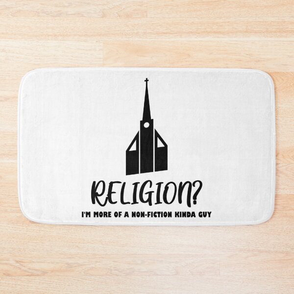Item preview, Religion? I'm More of a Non-Fiction Kinda Guy designed and sold by TyrannicalTees.