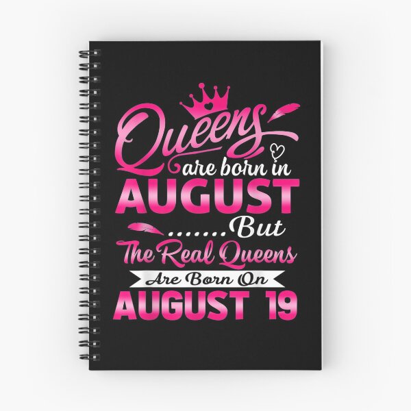 Item preview, Real Queens Are Born On August 19th Birthday Women  designed and sold by melisenda.