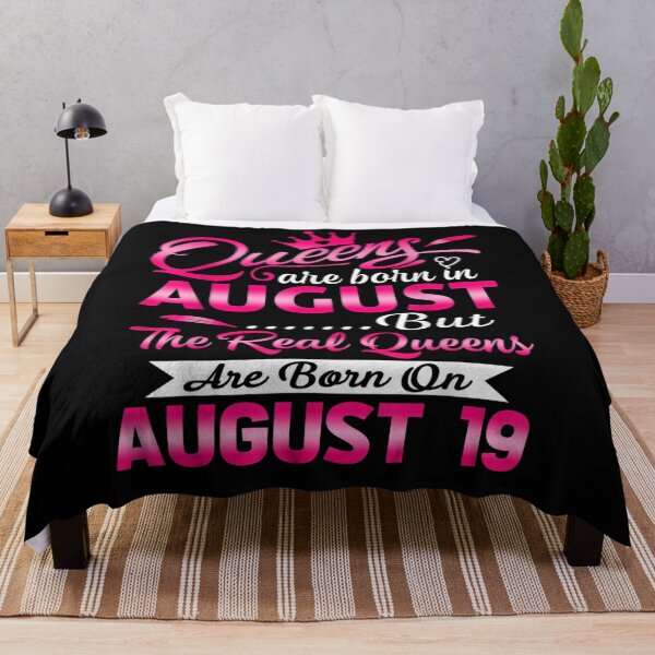 Item preview, Real Queens Are Born On August 19th Birthday Women  designed and sold by melisenda.