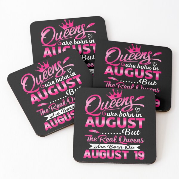 Item preview, Real Queens Are Born On August 19th Birthday Women  designed and sold by melisenda.