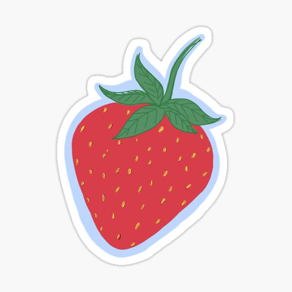 cute strawberry !! Sticker