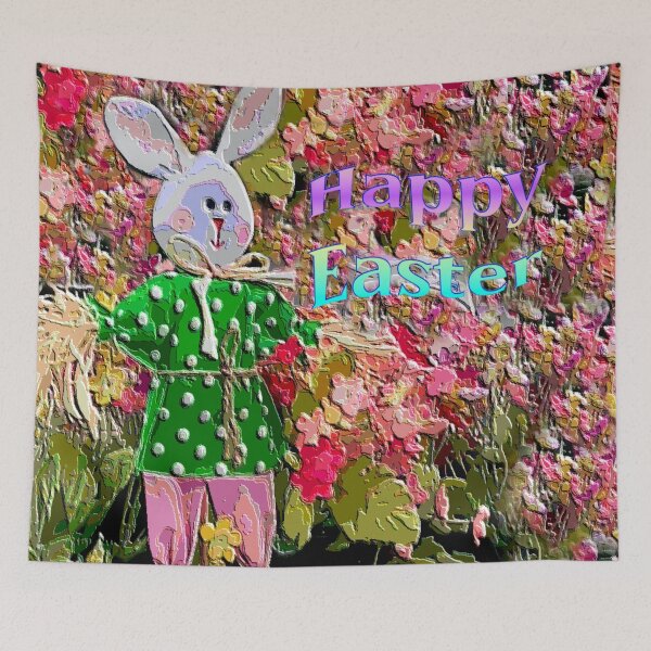 Item preview, Easter Bunny Garden designed and sold by kristalcurt.