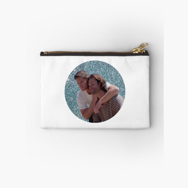 Item preview, j2 jensen and jared hug with glitter round photo supernatural  designed and sold by LannisterOnMars.
