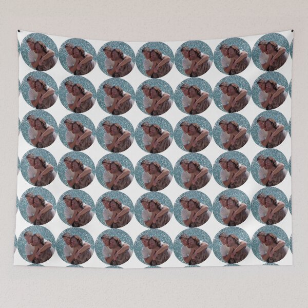 Item preview, j2 jensen and jared hug with glitter round photo supernatural  designed and sold by LannisterOnMars.