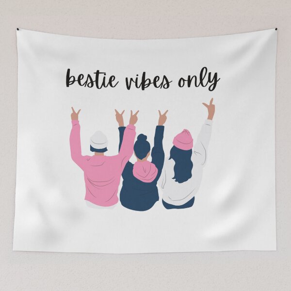 Item preview, Bestie vibes only designed and sold by Rabiah00.