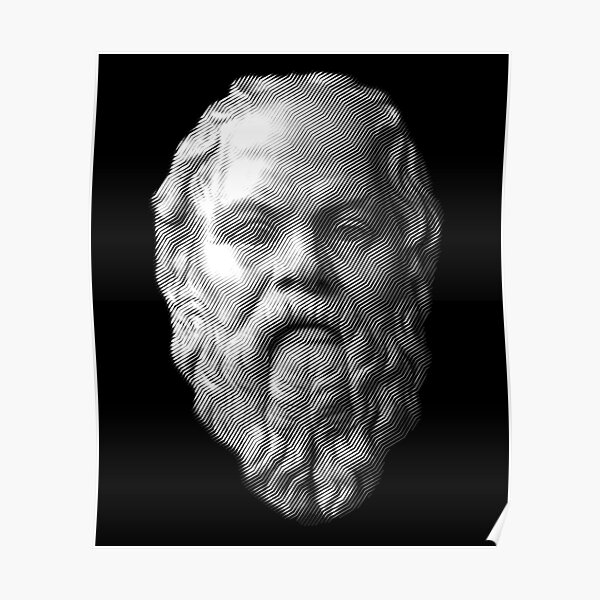 Socrates, philosopher Poster
