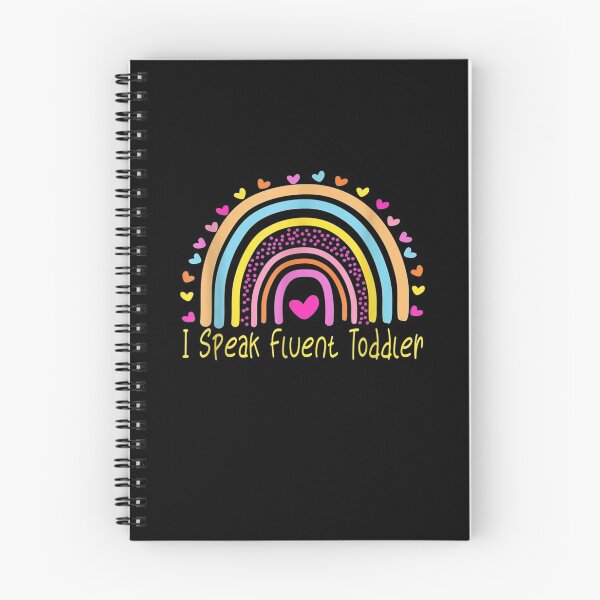 Item preview, I Speak Fluent Toddler Daycare Provider Teacher Rainbow  designed and sold by melisenda.