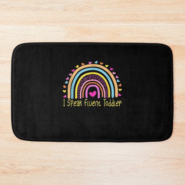 Item preview, I Speak Fluent Toddler Daycare Provider Teacher Rainbow  designed and sold by melisenda.