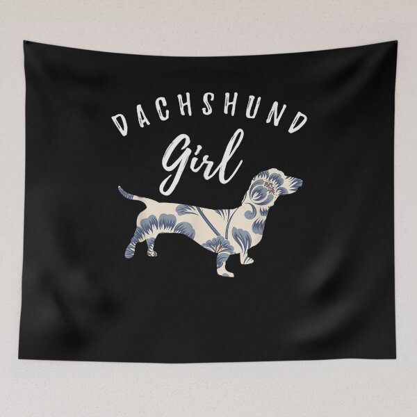 Item preview, Weenie Women Girls Gift Dachshund Girl Vintage Dachshund  designed and sold by melisenda.