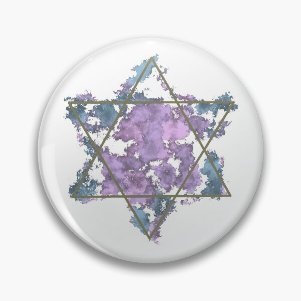 Item preview, Watercolor Star Of David designed and sold by ThankYouElaine.
