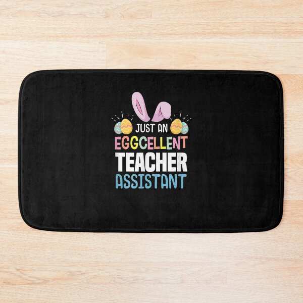 Item preview, Eggcellent Teacher Assistant Easter Egg Bunny Ears  designed and sold by melisenda.