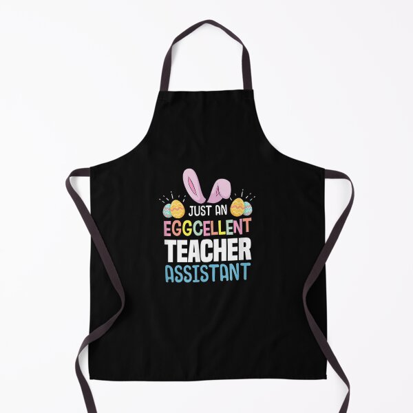 Item preview, Eggcellent Teacher Assistant Easter Egg Bunny Ears designed and sold by melisenda.