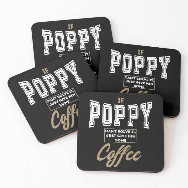 Item preview, If poppy cant solve it just give him some coffee designed and sold by rodmendonca.