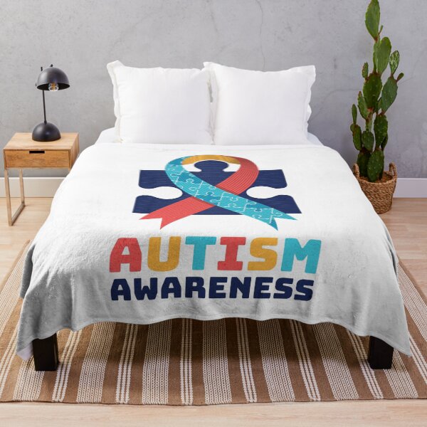Item preview, Autism Awareness: Puzzle Piece and Ribbon spread awareness designed and sold by Siiiiichfried.