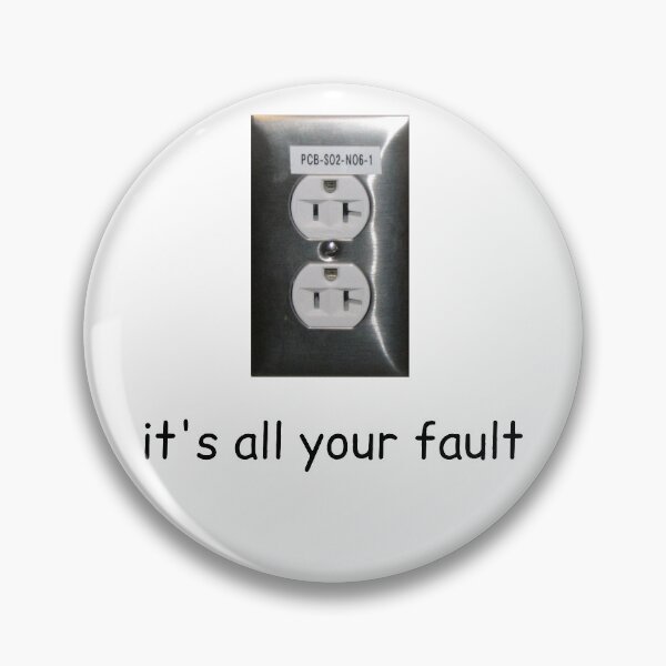 Item preview, it's all your fault designed and sold by IMakeZeroSense.