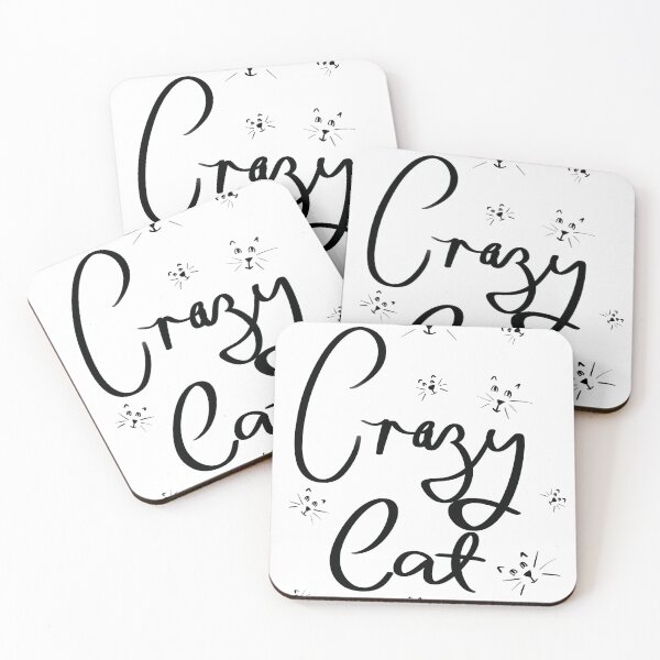 Item preview, Crazy Cat designed and sold by KarlieDoodles.