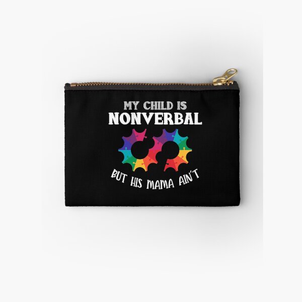 Item preview, Autism Awareness - My Child Is Nonverbal Mom Puzzle Piece designed and sold by Dressed For  Duty.