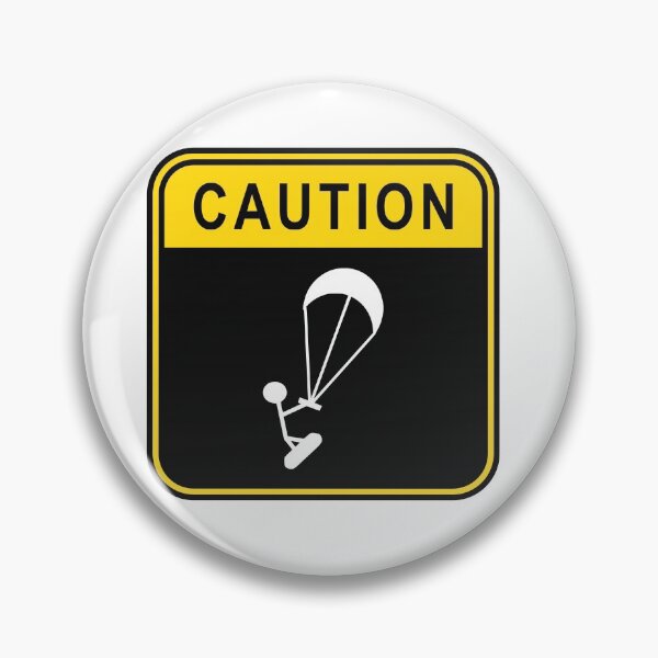Item preview, kite surf caution designed and sold by Original1977.