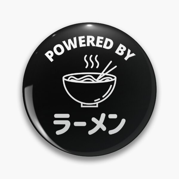 Item preview, Powered By Ramen Japanese Noodle Gift for Ramen Lovers designed and sold by thebreeze09.