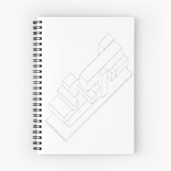 Item preview, Wireframe Axonometric Drawing designed and sold by Arkneer.