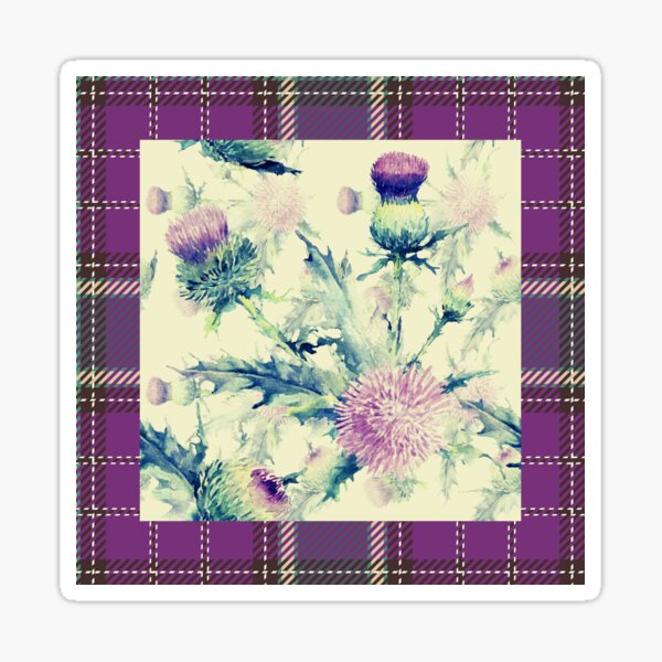 Flower Of Scotland Stickers Redbubble