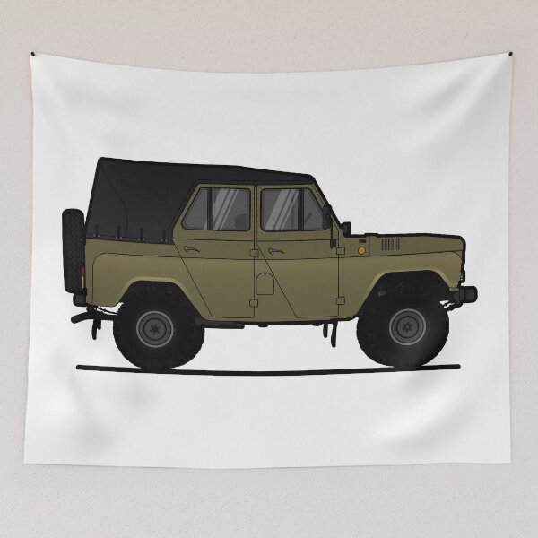 Item preview, Green Soviet 4x4 designed and sold by mapurito.