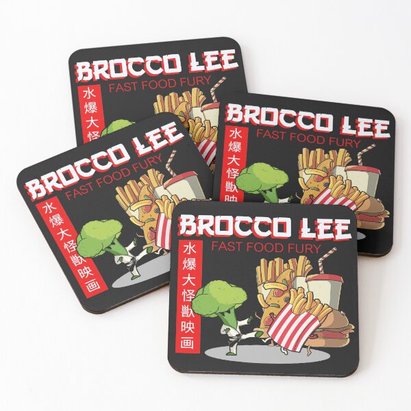 Item preview, Brocco Lee- Fast food fury- fun design designed and sold by PabsCellaneous.