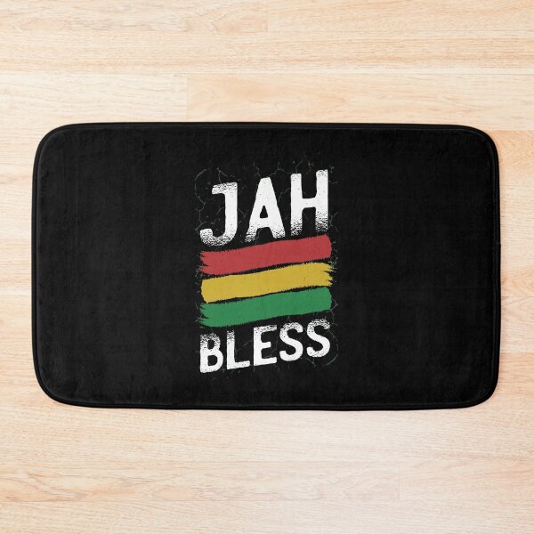 Item preview, Jamaican Flag Shirt Jah Bless Rastafarian Rasta designed and sold by DamnCoolStuff.