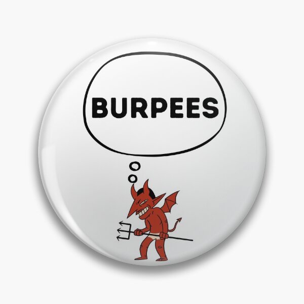 Item preview, Burpees are made by the devil designed and sold by luisraultg.