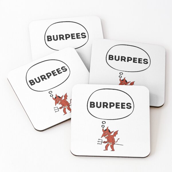Item preview, Burpees are made by the devil designed and sold by luisraultg.