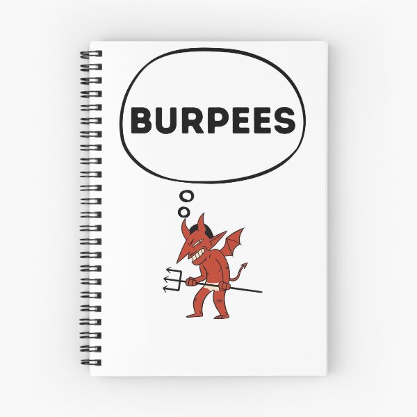 Item preview, Burpees are made by the devil designed and sold by luisraultg.