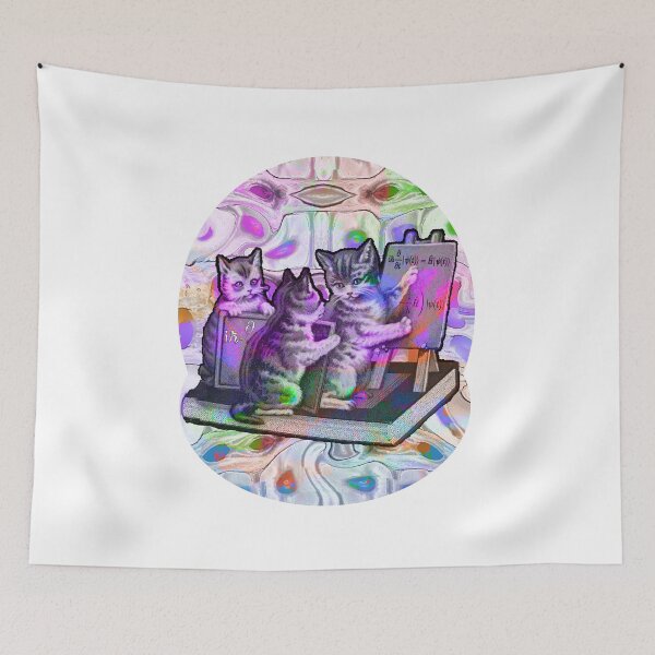 Item preview, Schrödinger and studying cats designed and sold by GePadeSign.
