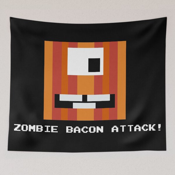 Item preview, Zombie Bacon Attack designed and sold by hannachris.